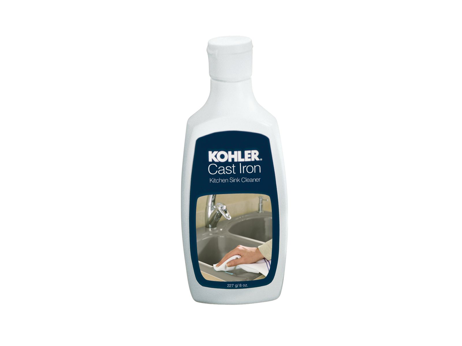 CAST IRON CLEANER, 8 OZ BOTTLE