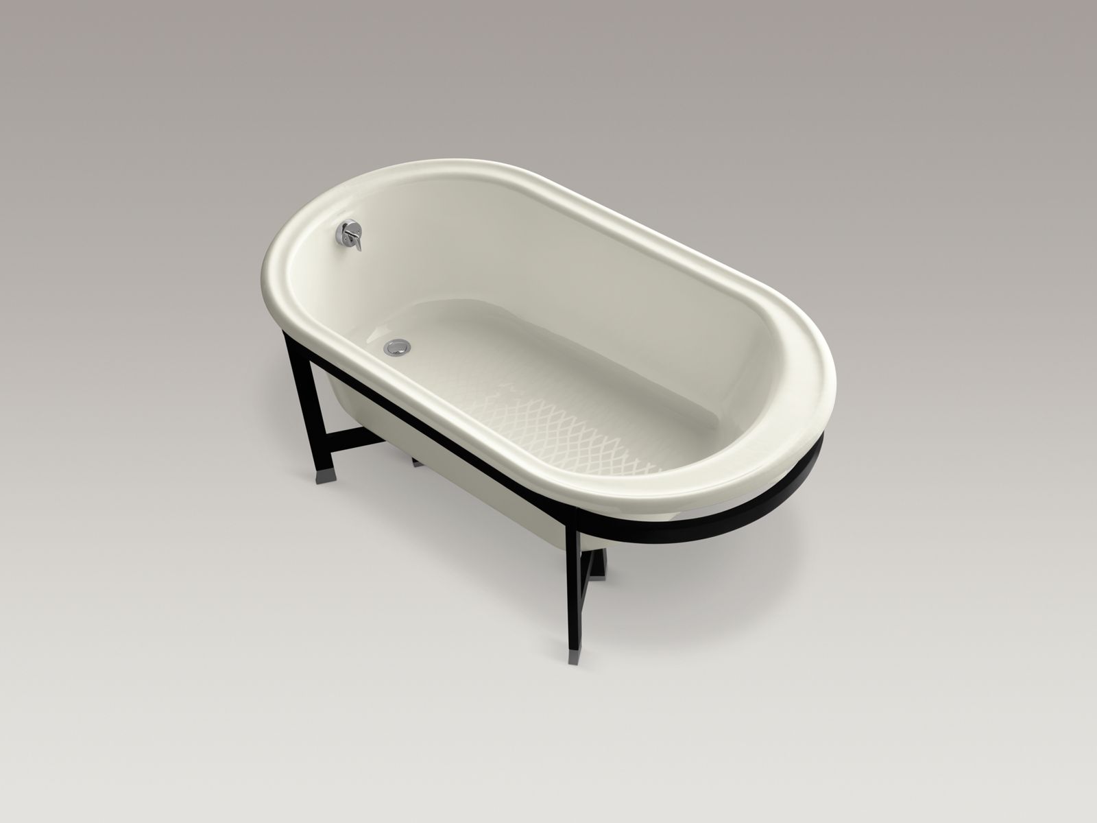 Shown with Iron Works® bath drain K-7104-CP, not included.