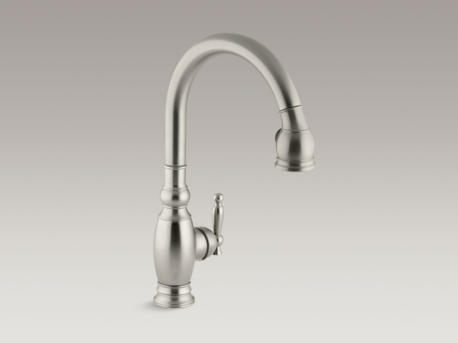 Vinnata® single-hole or three-hole kitchen sink faucet with pull-down 16-5/8