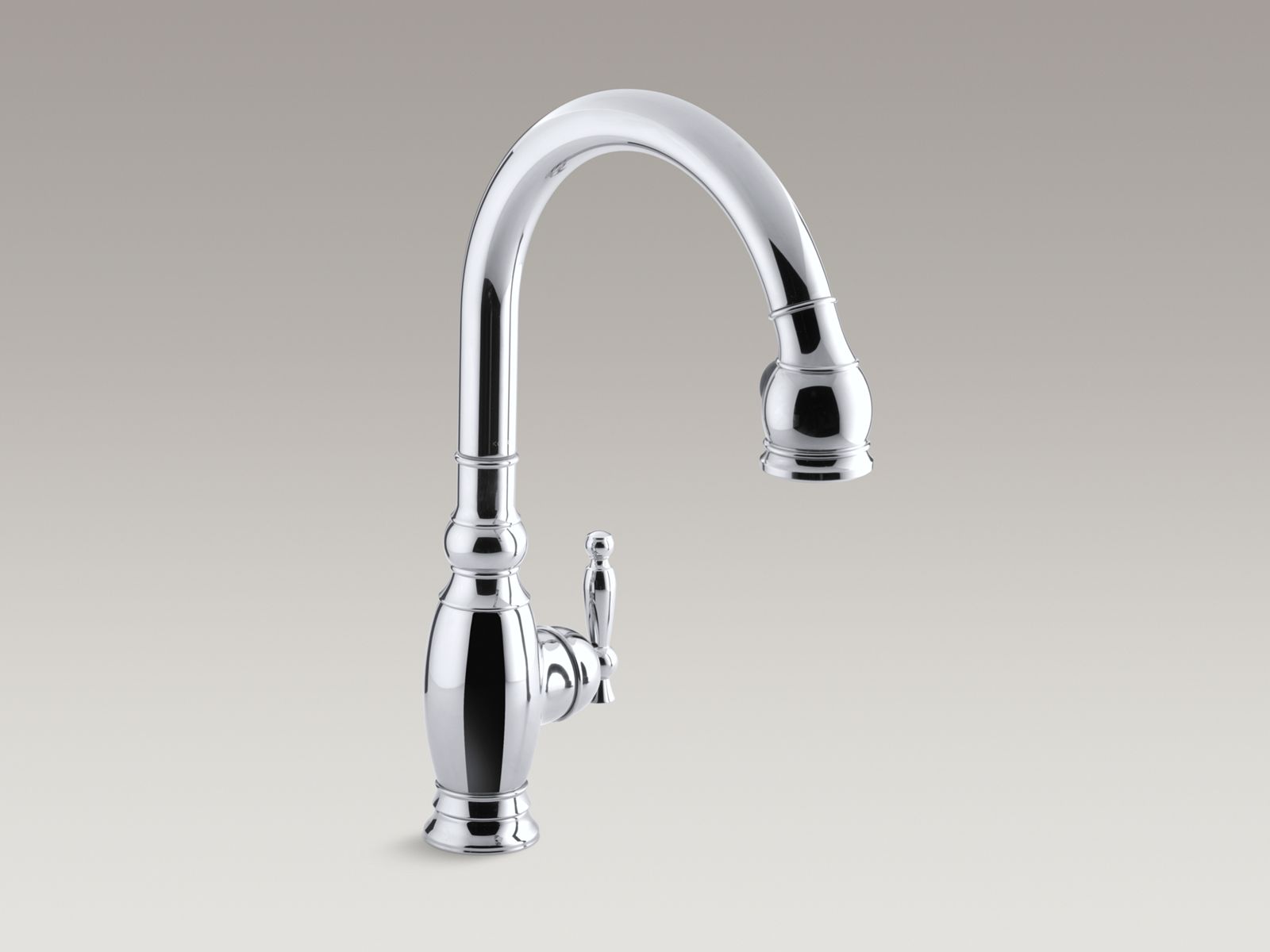 Vinnata® single-hole or three-hole kitchen sink faucet with pull-down 16-5/8