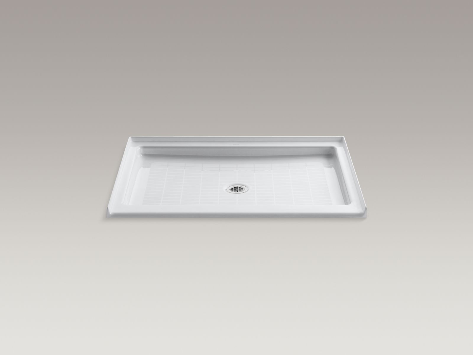 Shown with shower drain K-9132-CP, not included.