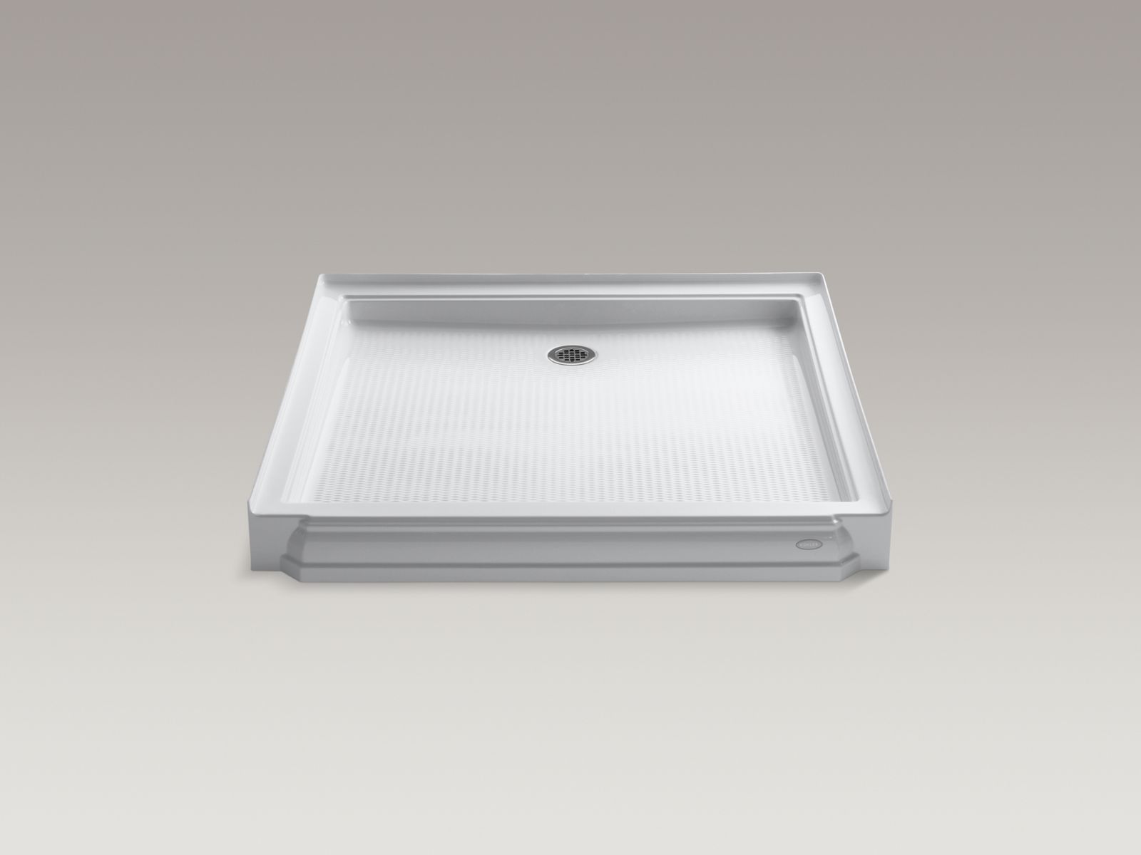 Shown with shower drain K-9132-CP, not included.