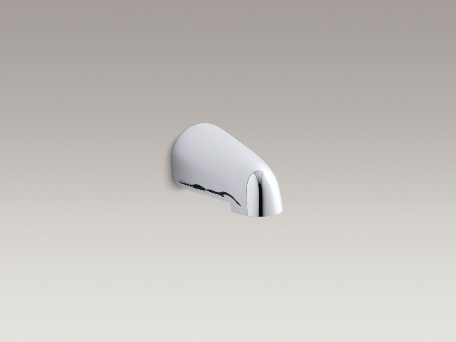 Devonshire® 4-7/16" non-diverter spout with slip-fit connection