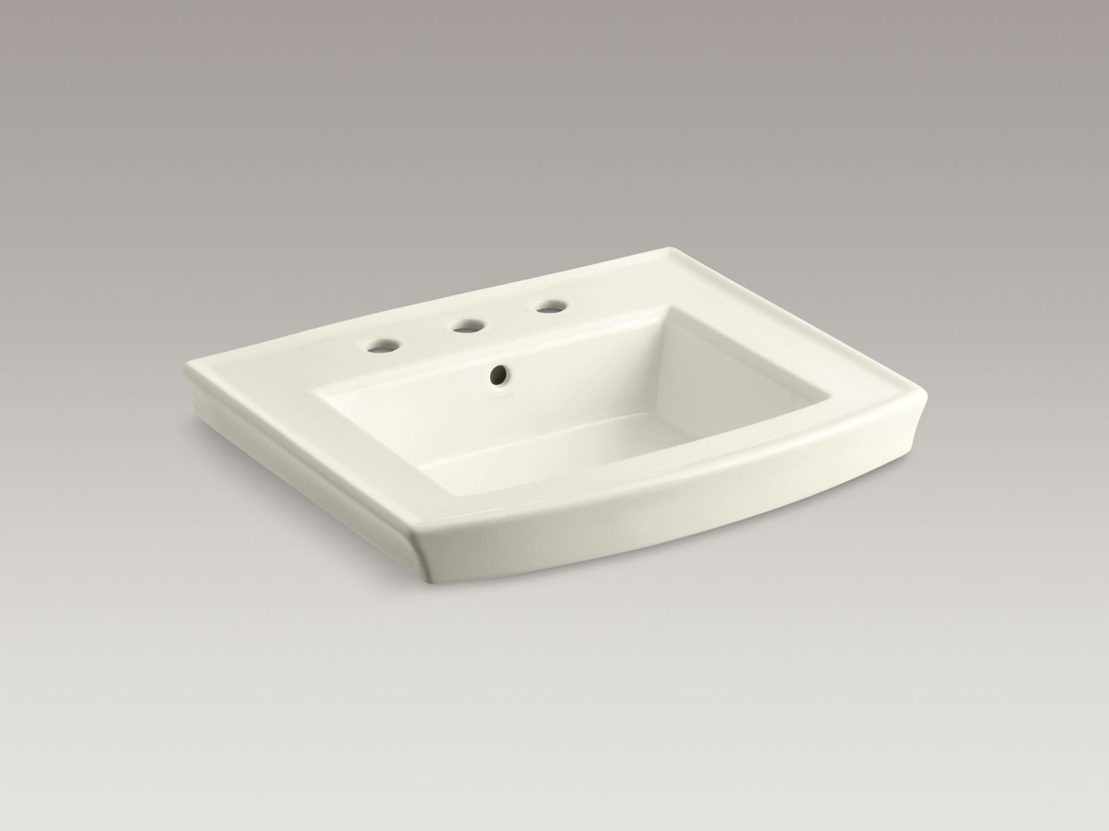 Archer® pedestal bathroom sink with 8