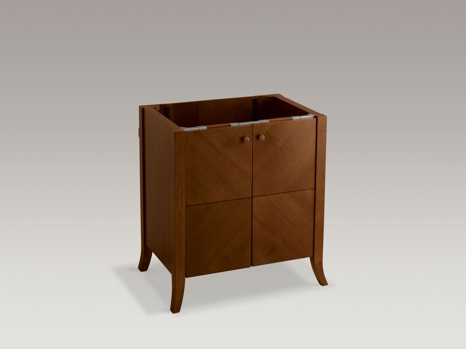 Shown with Iron/Impressions® lavatory K-3049-8-0 and standard pop-up drain, not included.