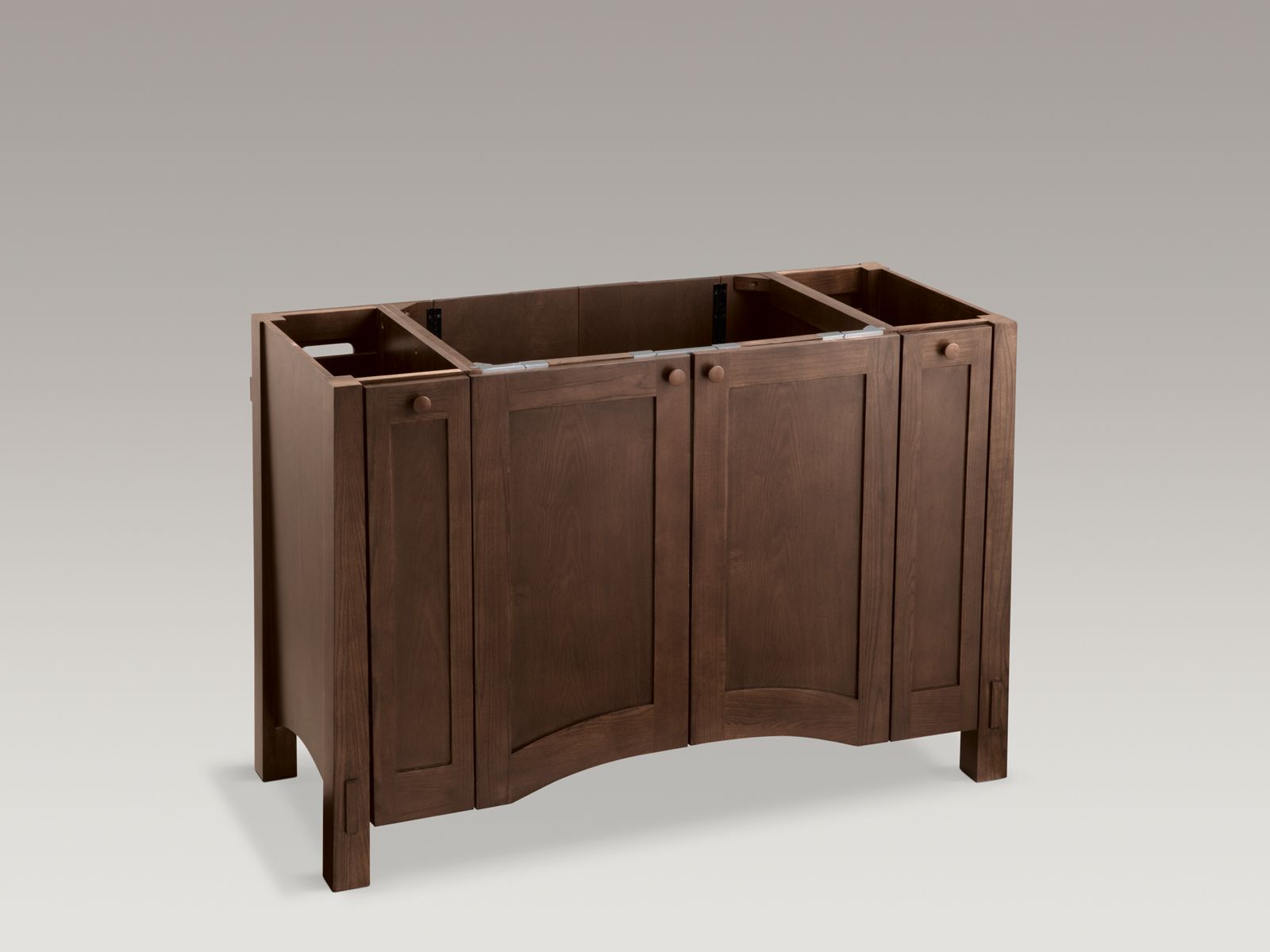 Shown with Iron/Impressions® lavatory K-3053-8-0 and standard pop-up drain, not included.