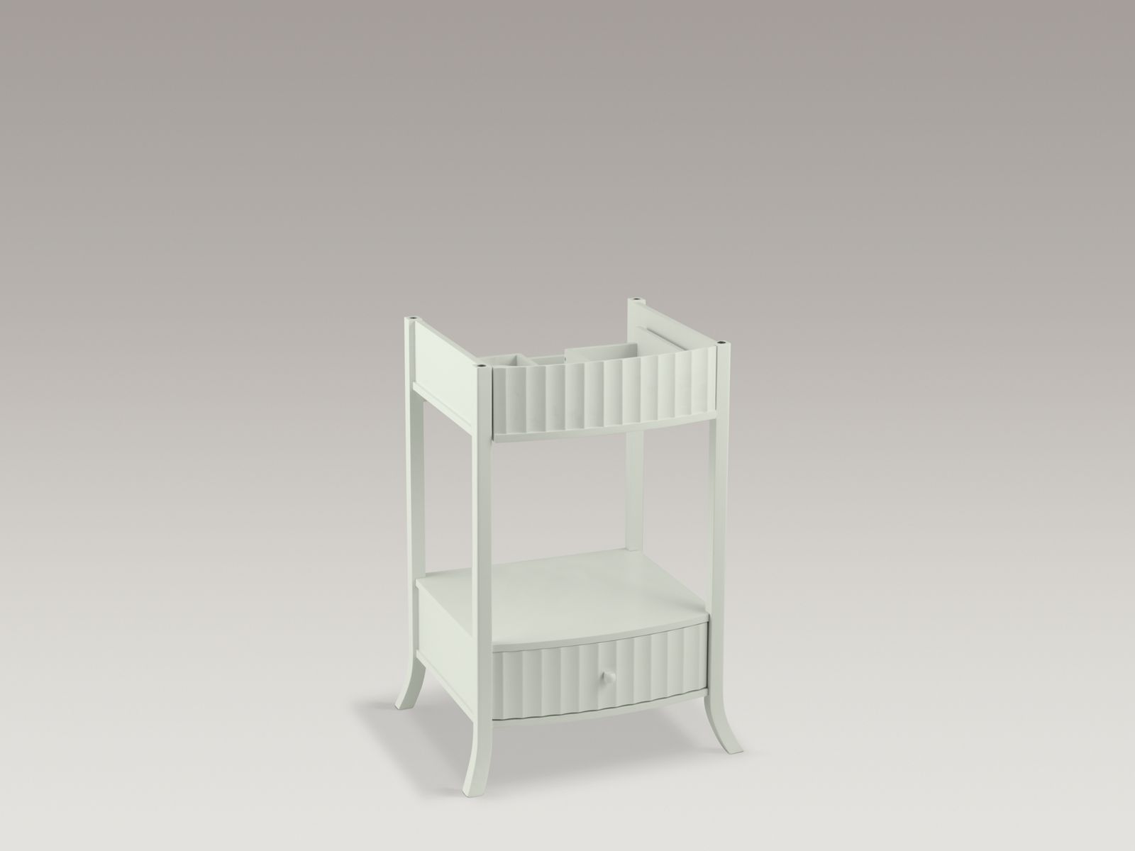 Shown with Kelston® lavatory K-2381-8-0 and standard pop-up drain, not included.