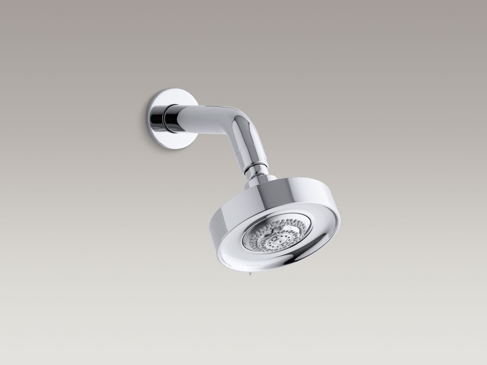Stillness® 2.5 gpm multi-function wall-mount showerhead with arm and flange
