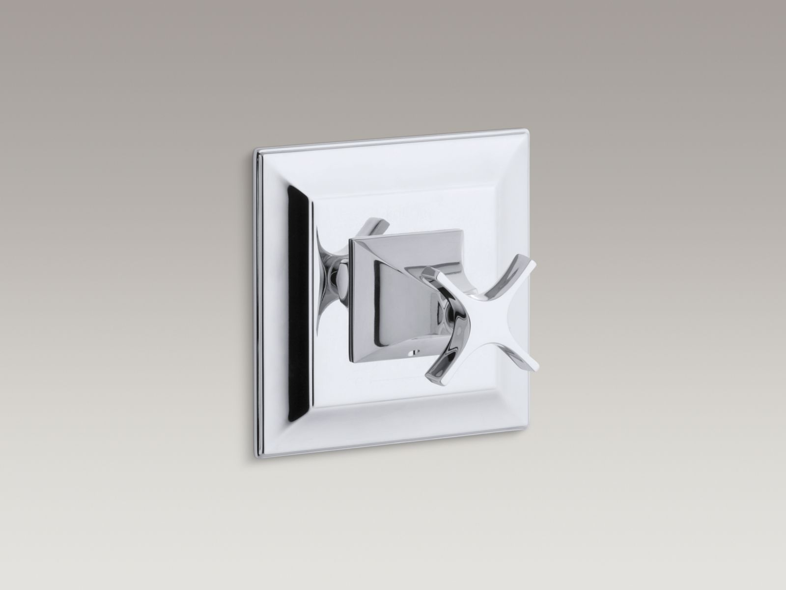 Memoirs® stately valve trim with cross handle for thermostatic valve, requires valve
