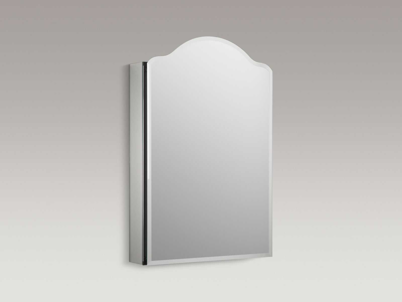 Vintage® 20" W x 30" H aluminum single-door medicine cabinet