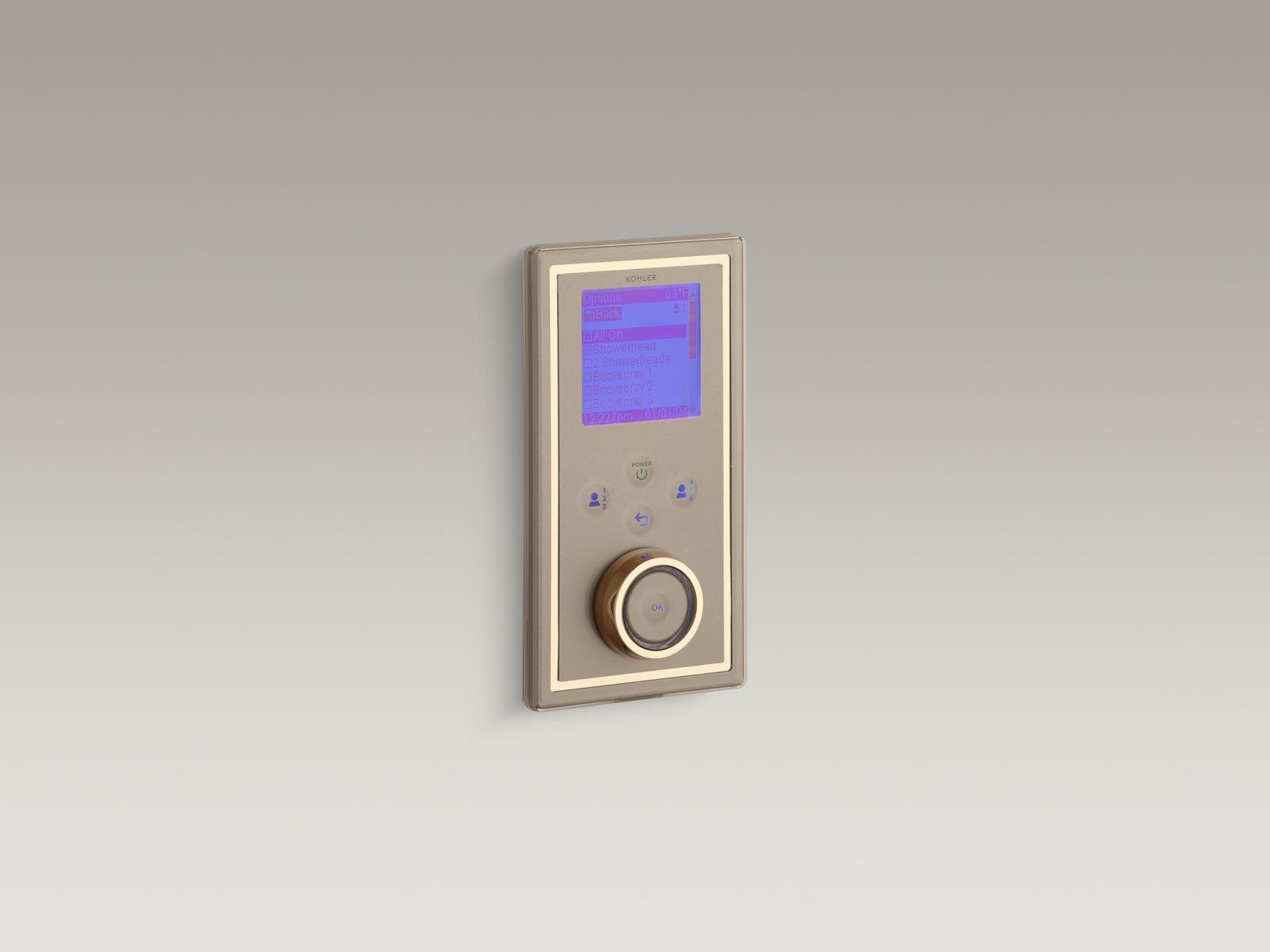 DTV® digital interface, portrait setting