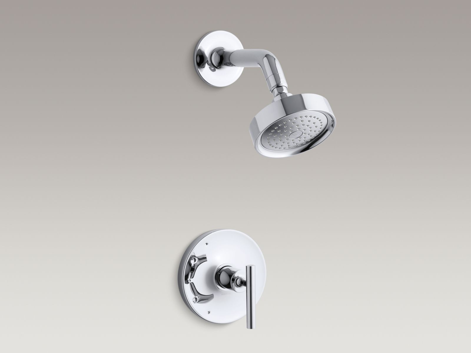 Purist® Rite-Temp® pressure-balancing shower faucet trim, valve not included
