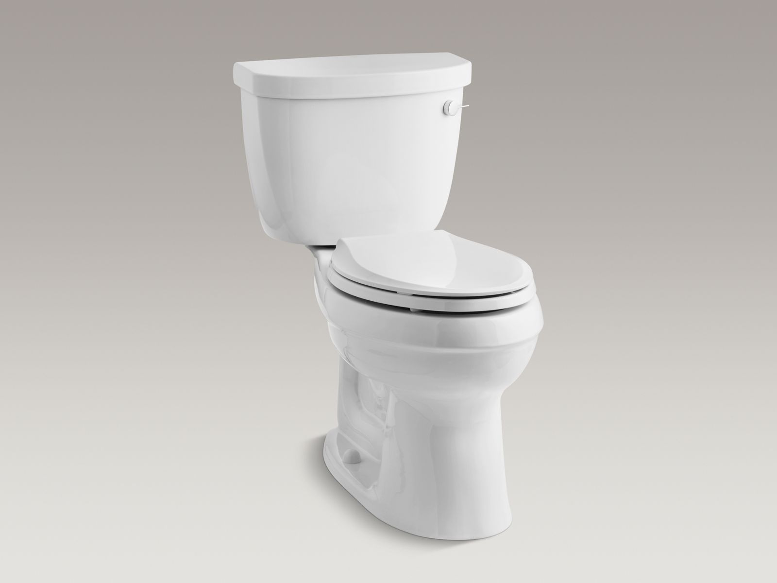 Cimarron® Comfort Height® two-piece elongated 1.6 GPF toilet with right-hand trip lever