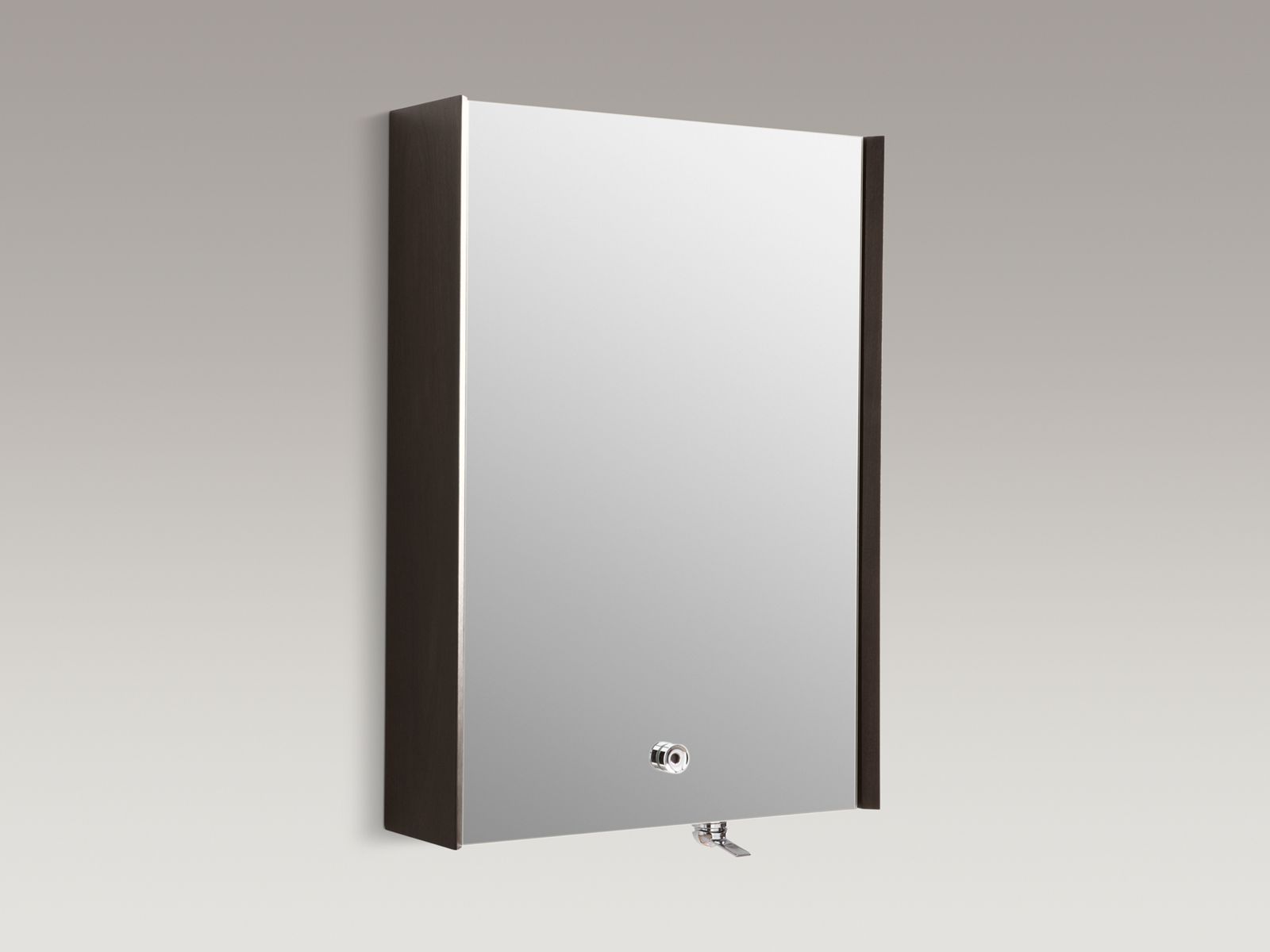 Purist® 24" W x 36" H wood medicine cabinet with integral laminar-flow faucet
