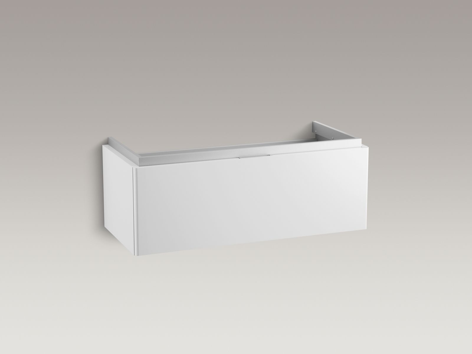 Shown with Reve® Lavatory K-5026-8-0 and standard pop-up drain, not included.