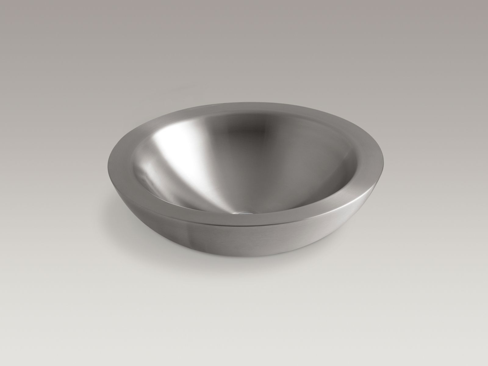 Timpani® Vessels above-counter bathroom sink with Satin finish