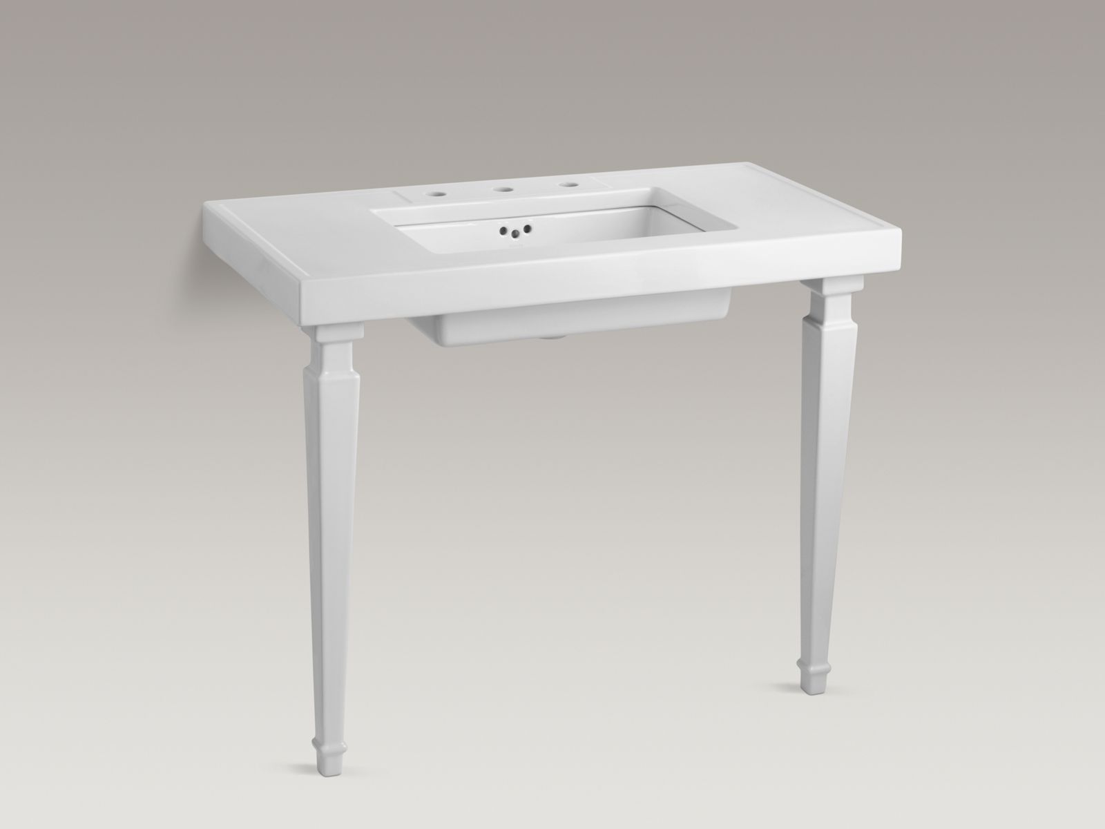 Kathryn® square tapered fireclay table legs