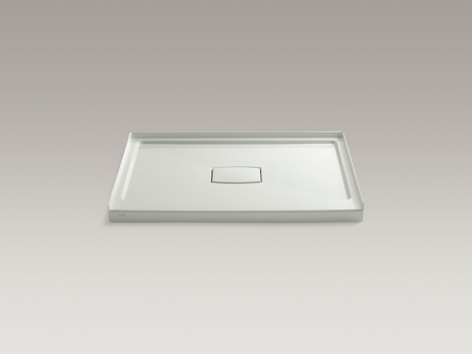 Archer® 48" x 36" single threshold center drain shower base with removable cover