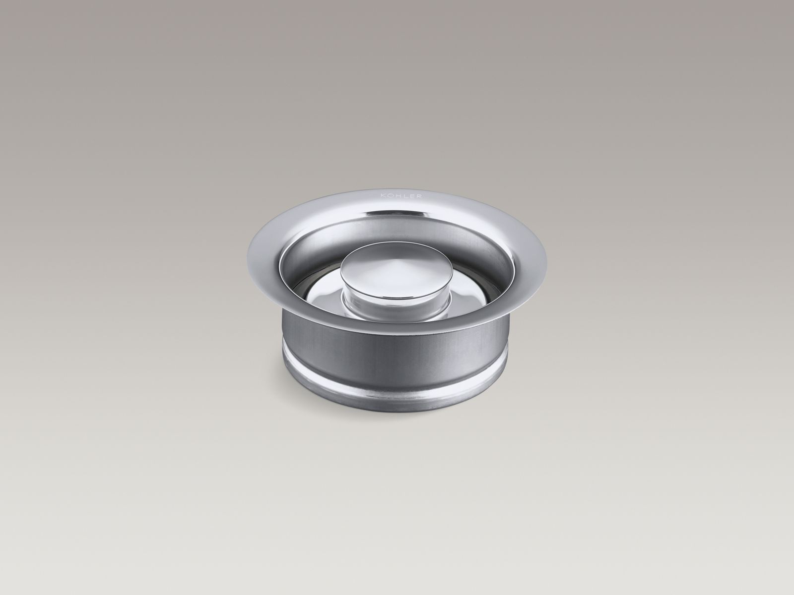 Disposal flange with stopper