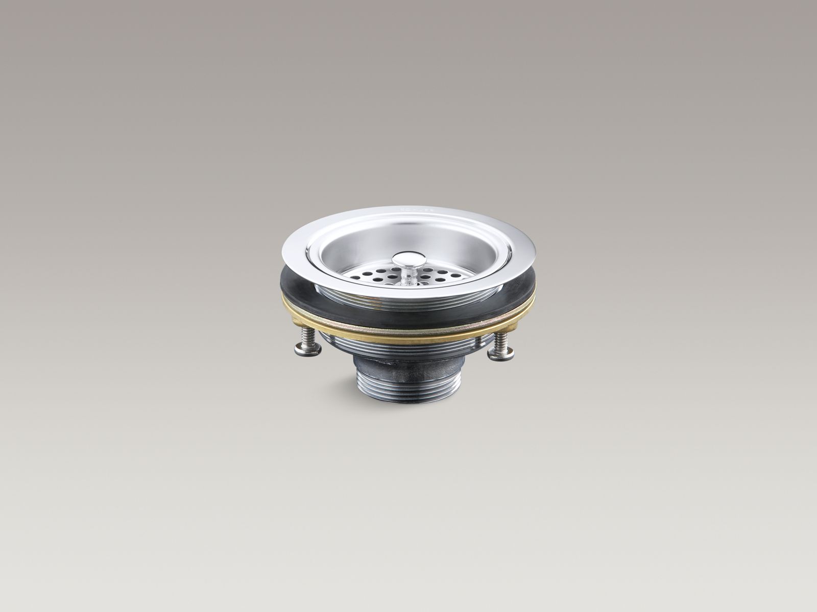 Duostrainer® sink strainer, less tailpiece