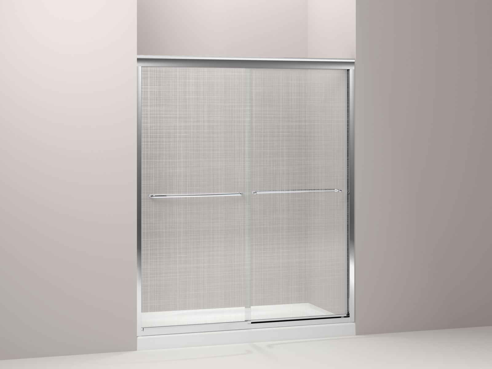 Shown with Salient® shower base K-9055-0, not included.