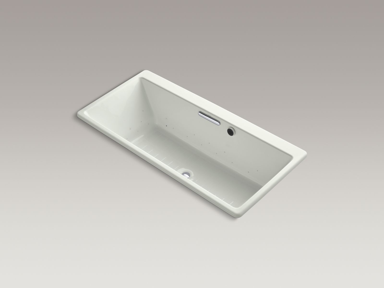 Rêve™ 67" x 31-1/2" drop-in BubbleMassage™ bath with Dune airjets