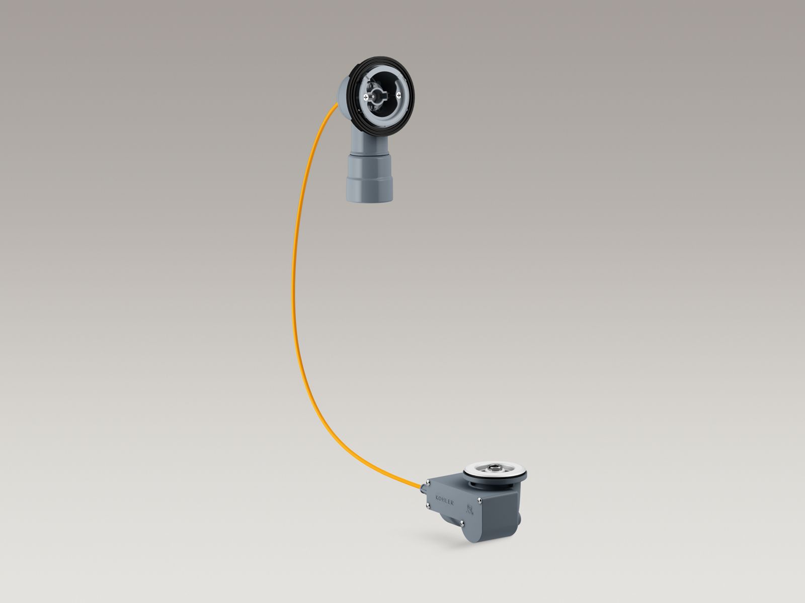 PureFlo™ rough-in cable bath drain, PVC, 30" cable, without tubing