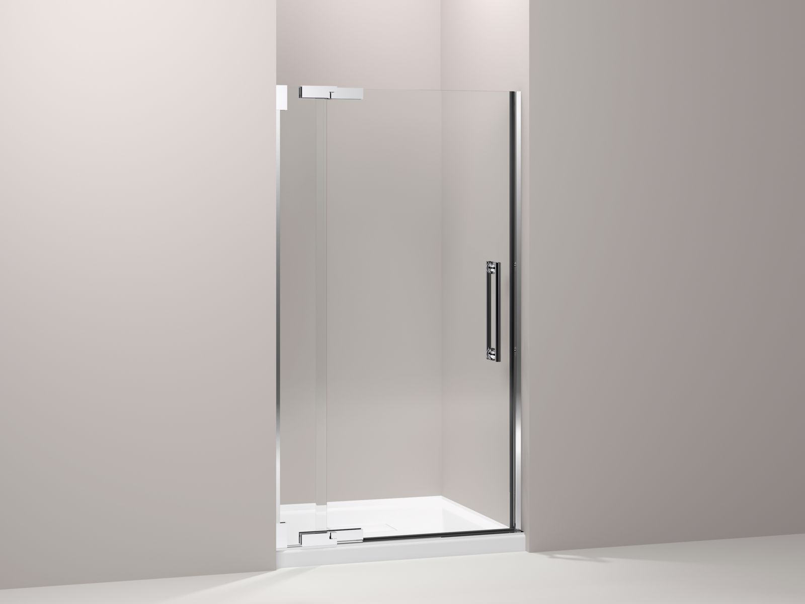 Shown with Archer® shower base K-9393-0, not included.