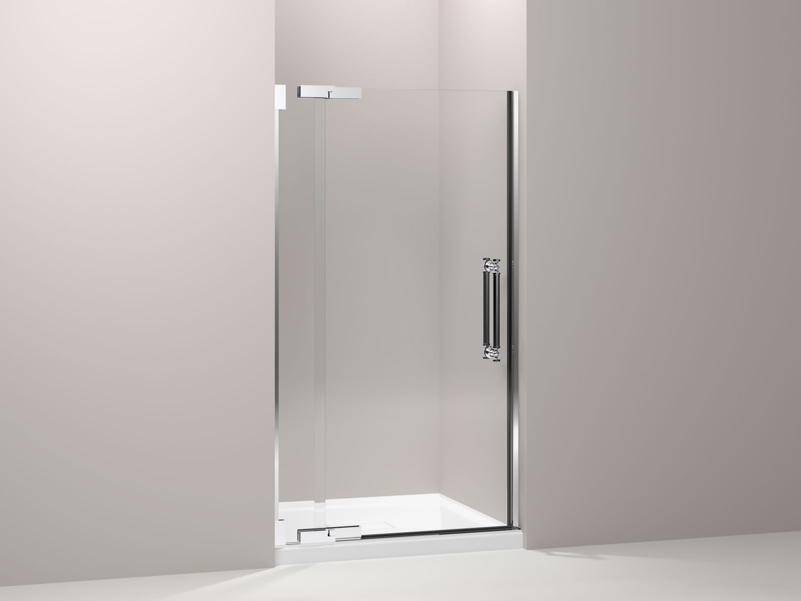Shown with Archer® shower base K-9393-0, not included.