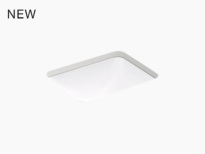 K 20000 Caxton® rectangular under mount bathroom sink with overflow K 20000 Caxton® rectangular under mount bathroom sink with overflow
