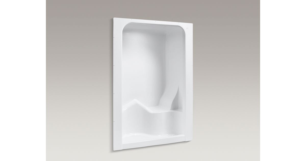 KOHLER Sonata 5Foot Shower Stall With Integral Seat KOHLER