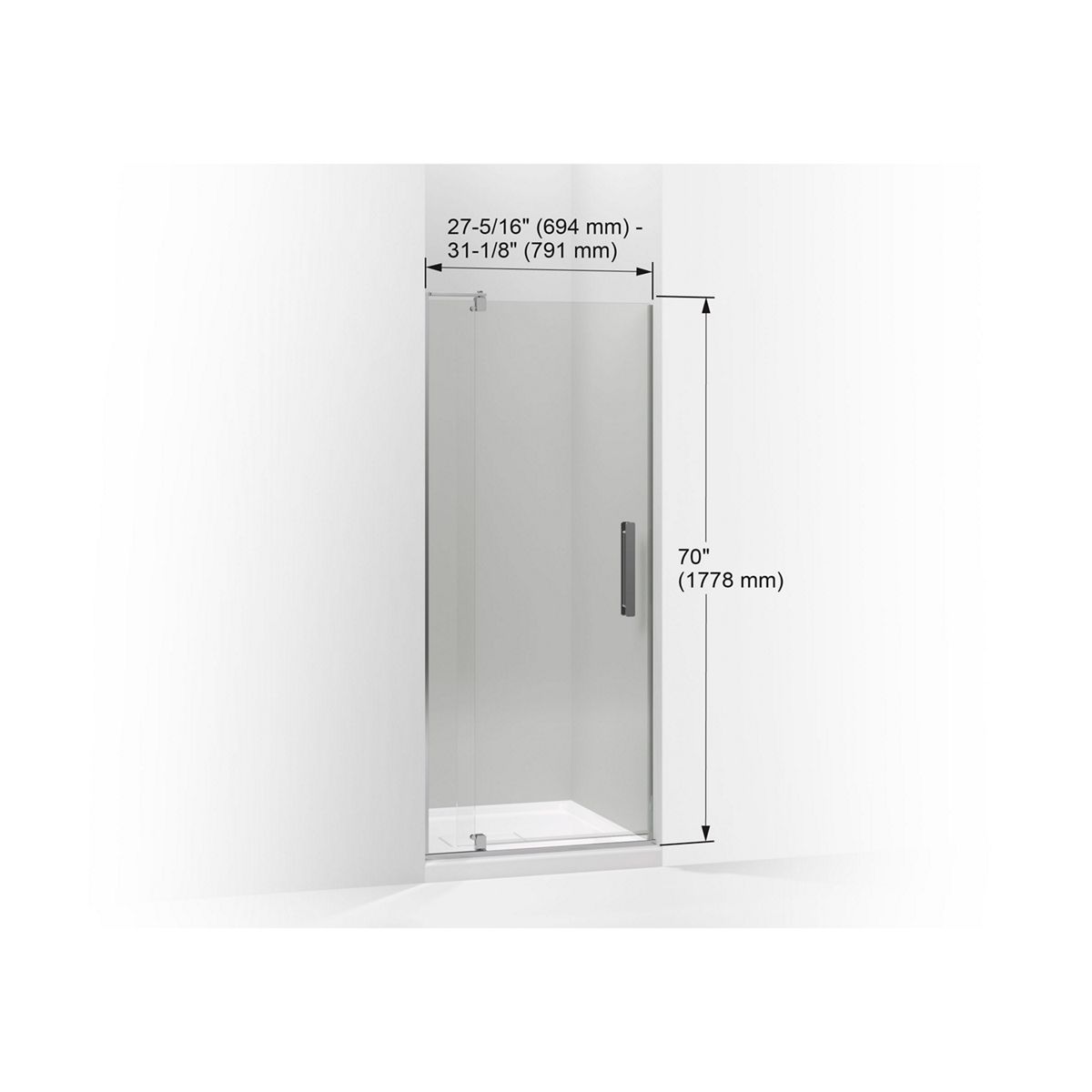 Kohler Pivot Shower Doors