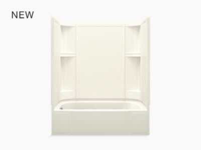 Vista Pivot Ii Framed Pivot Shower Door 65 1 2 H X 42 48 W With 1 8 Thick Rain Glass Sp1506d 48s Sterling