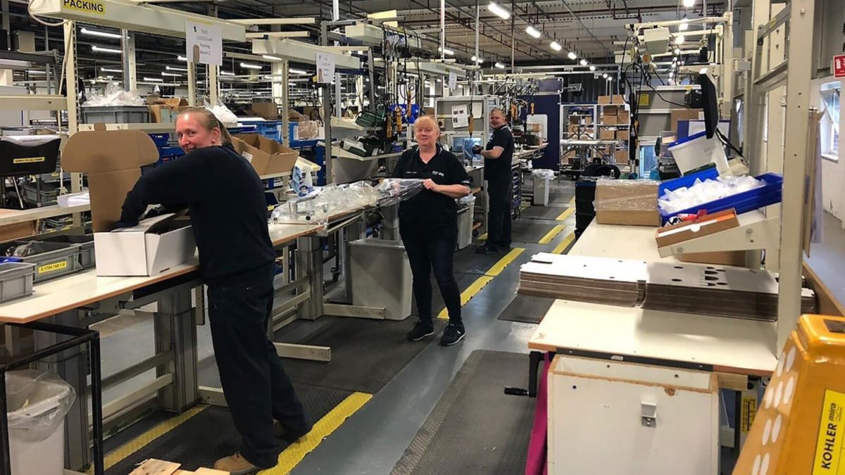 Manufacturing for the front lines Kohler