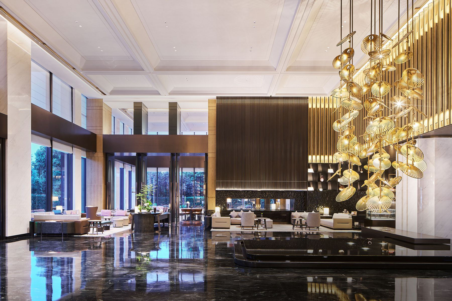 JW Marriott Hotel Xi’an South reception hall in China