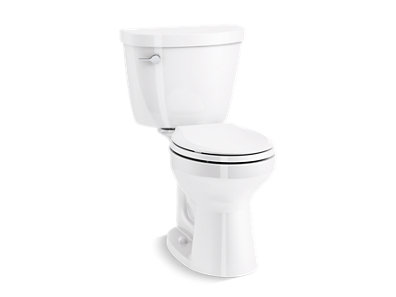 Cimarron® Comfort Height® Two-piece round-front 1.28 gpf chair height toilet