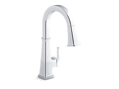 Riff® Pull-down kitchen sink faucet with three-function sprayhead