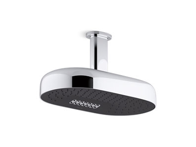 Statement&trade; Oblong 12" two-function 1.75 gpm rainhead with Katalyst® air-induction technology