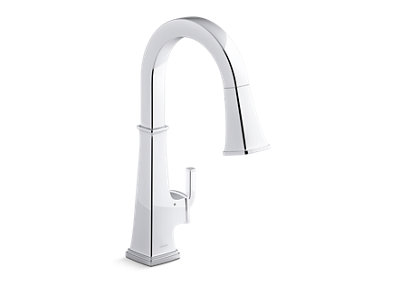 Riff® Touchless pull-down kitchen sink faucet with three-function sprayhead