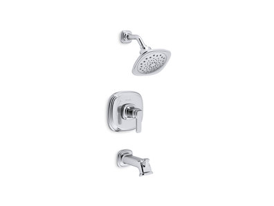 Numista&trade; Rite-Temp® Pressure-balancing bath and shower faucet set
