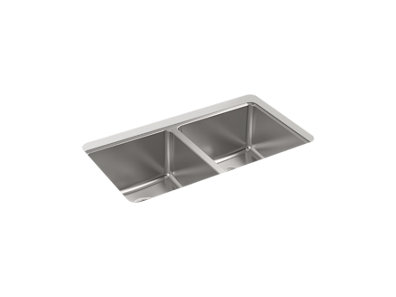Buckley&trade; 32-1/4" x 18-3/8" x 9-5/16" undermount double-equal kitchen sink