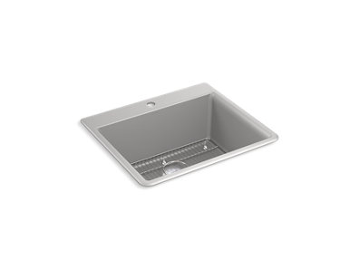 Ealing&trade; 25" x 22" x 10-5/8" top-mount/undermount single-bowl kitchen sink