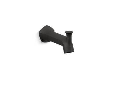 Occasion Wall-mount bath spout with Straight design and diverter