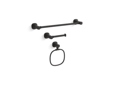 Ealing® Three-piece bathroom accessory set