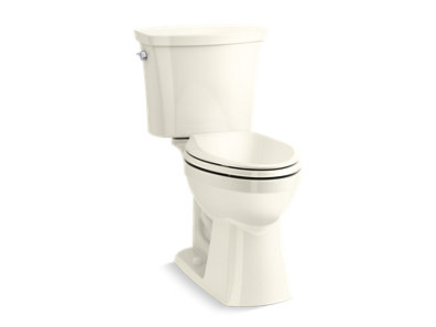 Kelston® Comfort Height® Two-piece elongated 1.28 gpf toilet with ContinuousClean ST technology
