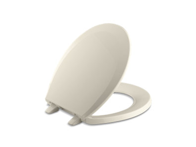 Lustra&trade; Quick-Release&trade; round-front toilet seat
