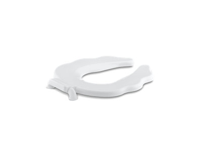 Primary&trade; Commercial round-front toilet seat with antimicrobial agent