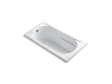 Devonshire® 60" x 32" drop-in bath with reversible drain