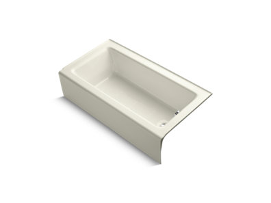 Bellwether® 60" x 32" alcove bath with integral apron and right-hand drain