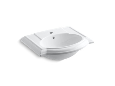 Devonshire® Bathroom sink with single faucet hole